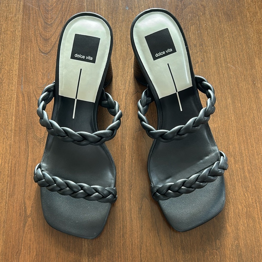 Dolce Vita Nairi Woven Black Stella size 10